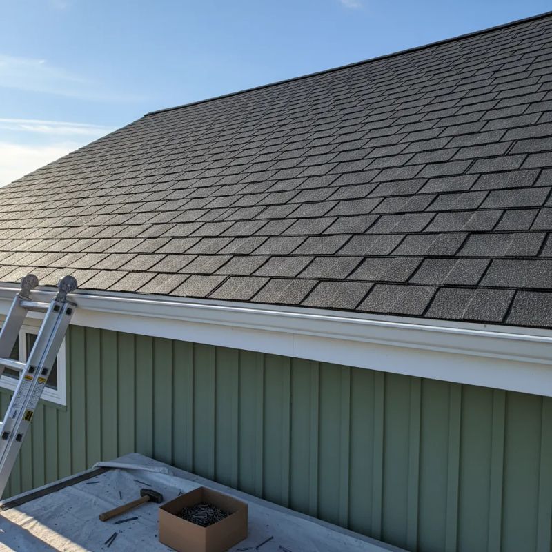 Full tile roof replacement completed
